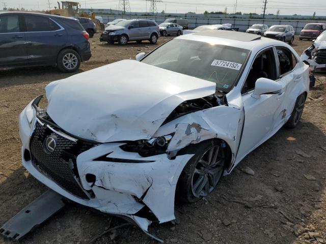 JTHBE1D25E5010821 - 2014 LEXUS IS 350 WHITE photo 2