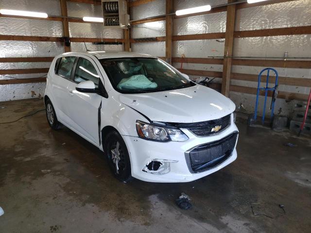 1G1JG6SHXH4169834 - 2017 CHEVROLET SONIC WHITE photo 1