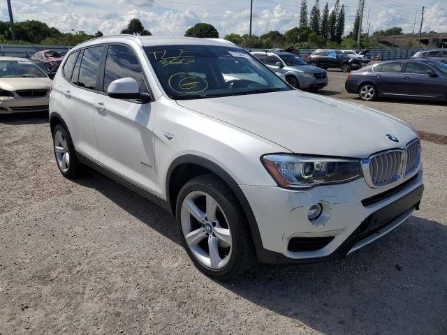 5UXWZ7C31H0X41038 - 2017 BMW X3 SDRIVE2 WHITE photo 1