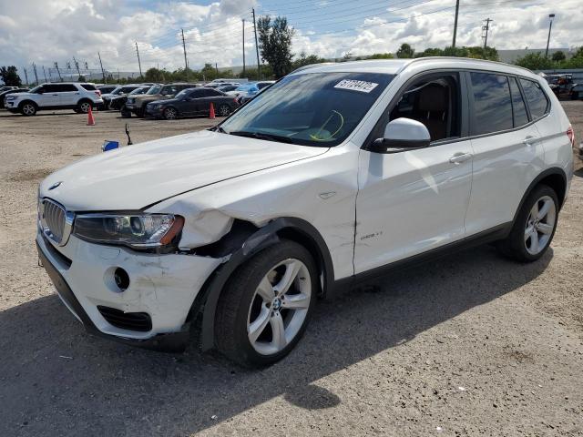 5UXWZ7C31H0X41038 - 2017 BMW X3 SDRIVE2 WHITE photo 2