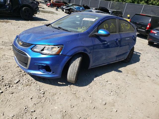 1G1JB5SG5H4103241 - 2017 CHEVROLET SONIC LS 蓝色 照片 2