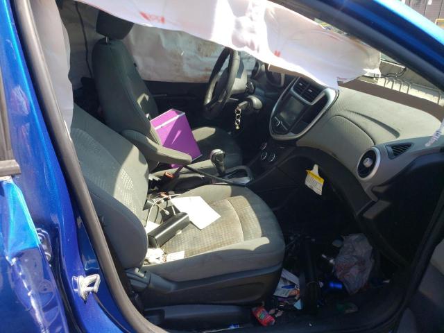 1G1JB5SG5H4103241 - 2017 CHEVROLET SONIC LS 蓝色 照片 5