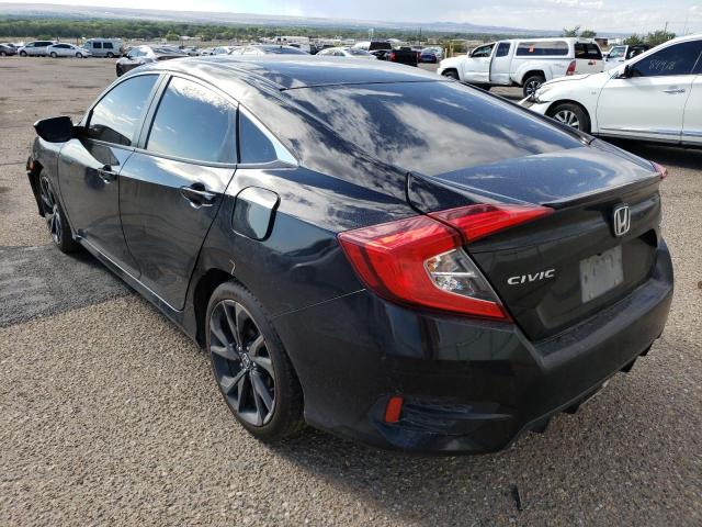 19XFC2F80KE044214 - 2019 HONDA CIVIC SPOR BLACK photo 3