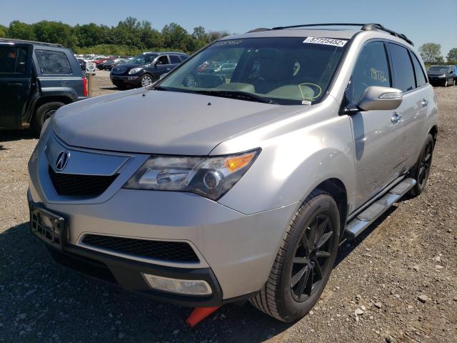 2HNYD2H6XBH525507 - 2011 ACURA MDX TECHNOLOGY  photo 2