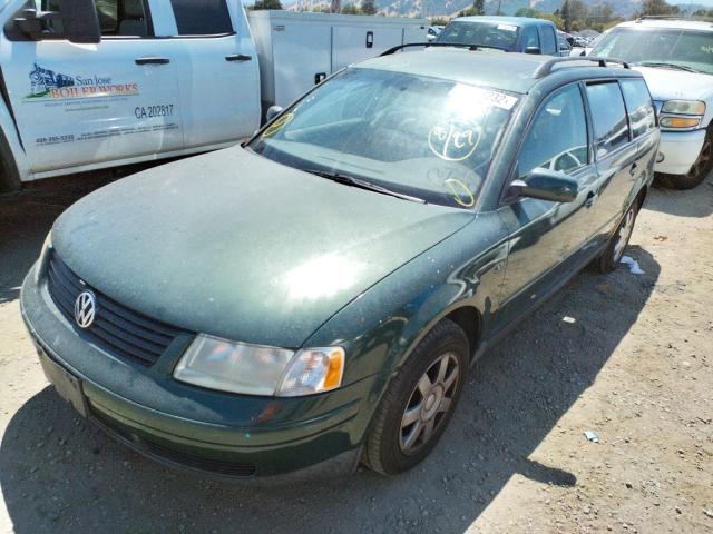 WVWNA63B2XE513234 - 1999 VOLKSWAGEN PASSAT GLS GREEN photo 2