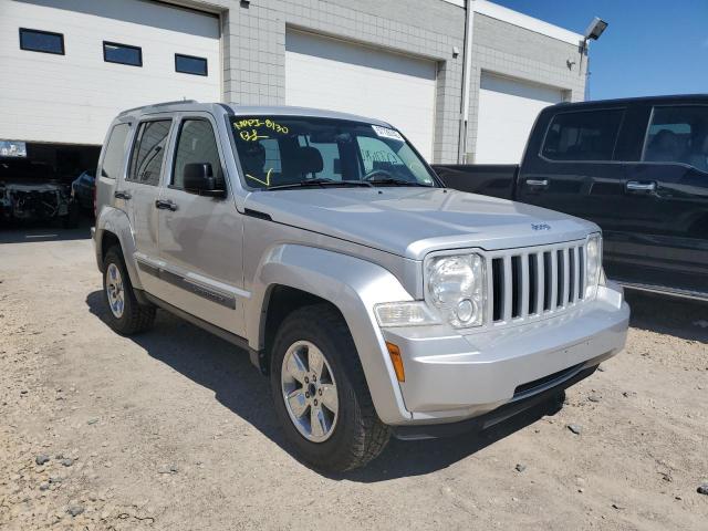 1C4PJMAK7CW142429 - 2012 JEEP LIBERTY SP SILVER photo 1