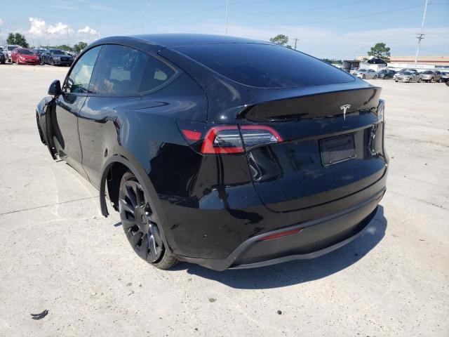 7SAYGDEE8NF387208 - 2022 TESLA MODEL Y Черный фото 3