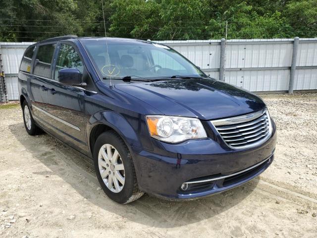 2C4RC1BG2FR561569 - 2015 CHRYSLER TOWN & COU BLUE photo 1