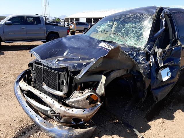 3D7KU28C13G706472 - 2003 DODGE RAM 2500 S Կապույտ լուսանկար 9