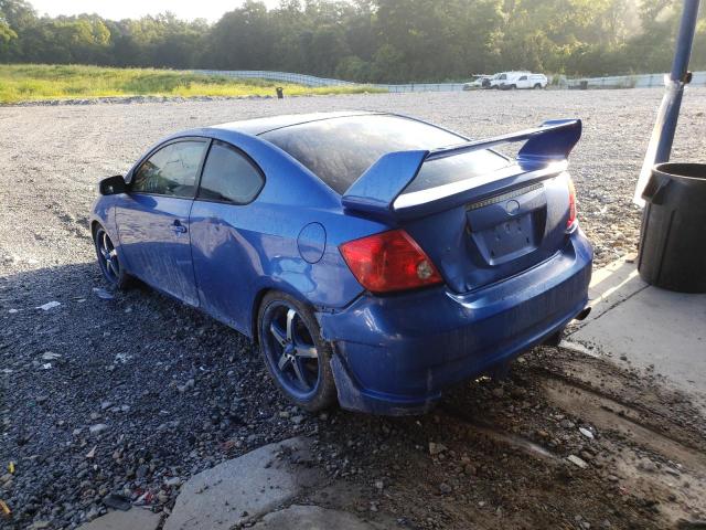 JTKDE167060135283 - 2006 TOYOTA SCION TC ლურჯი ფოტო 3