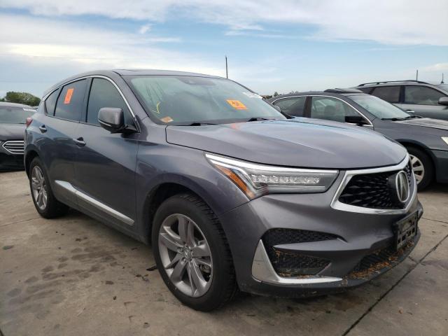 5J8TC2H72LL032776 - 2020 ACURA RDX ADVANC GRAY photo 1