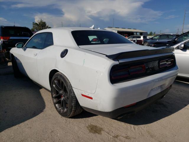 2C3CDZFJXMH651843 - 2021 DODGE CHALLENGER WHITE photo 3