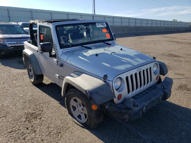 1J4AA2D17BL502080 - 2011 JEEP WRANGLER S SILVER photo 1