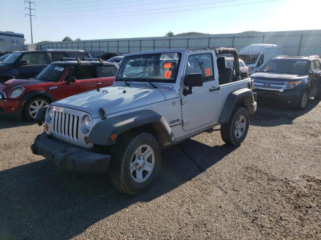 1J4AA2D17BL502080 - 2011 JEEP WRANGLER S SILVER photo 2