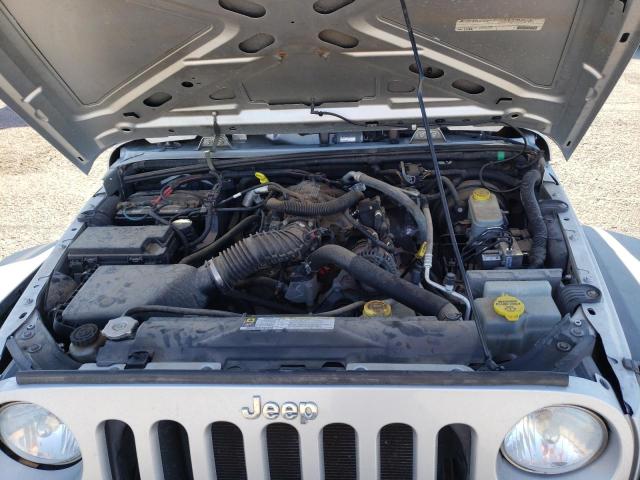 1J4AA2D17BL502080 - 2011 JEEP WRANGLER S SILVER photo 7