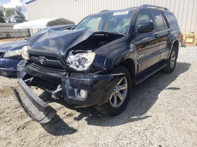 JTEZU17R270097827 - 2007 TOYOTA 4RUNNER LI BLACK photo 2