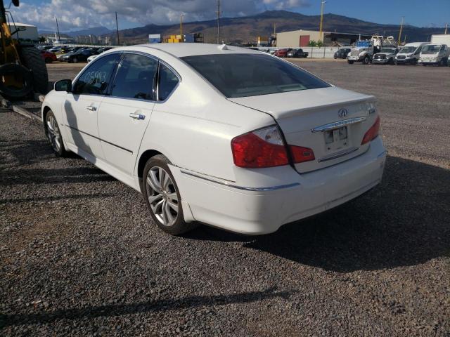 JNKBY01F18M551044 - 2008 INFINITI M45 WHITE photo 3