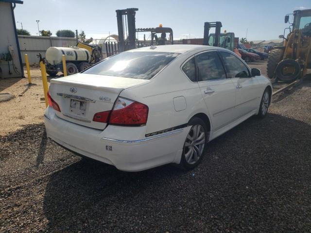 JNKBY01F18M551044 - 2008 INFINITI M45 WHITE photo 4