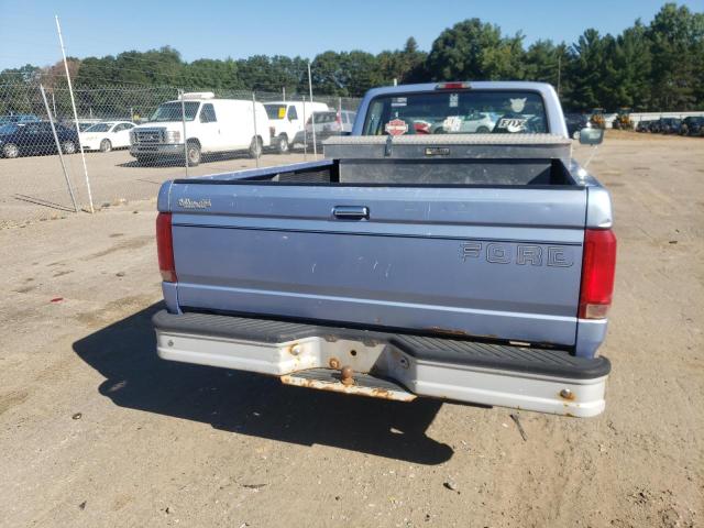 1FTEF15Y2TLA50913 - 1996 FORD F-150 BLUE photo 6