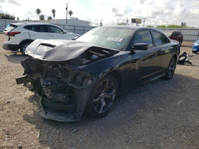 2C3CDXHG4KH721761 - 2019 DODGE CHARGER GT BLACK photo 2