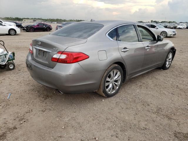 JN1BY1AP1CM331009 - 2012 INFINITI M37 GRAY photo 4