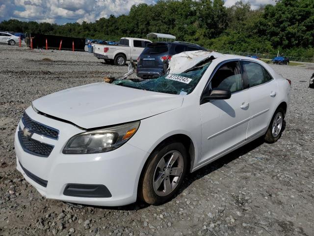 1G11B5SA2DF213738 - 2013 CHEVROLET MALIBU LS WHITE photo 2