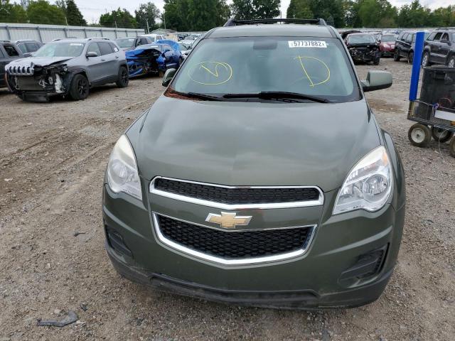 2GNALBEK2F6277354 - 2015 CHEVROLET EQUINOX LT GREEN photo 9