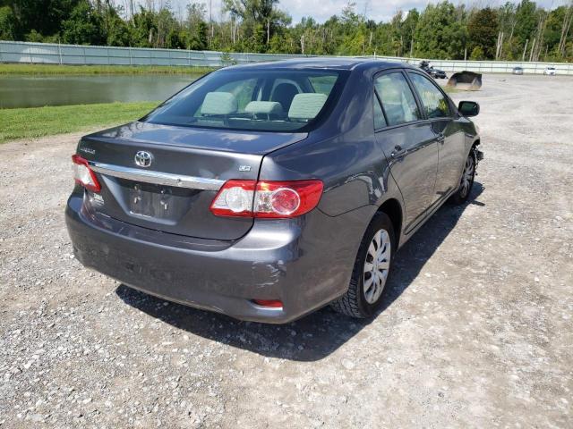 2T1BU4EEXCC838961 - 2012 TOYOTA COROLLO CHARCOAL photo 4