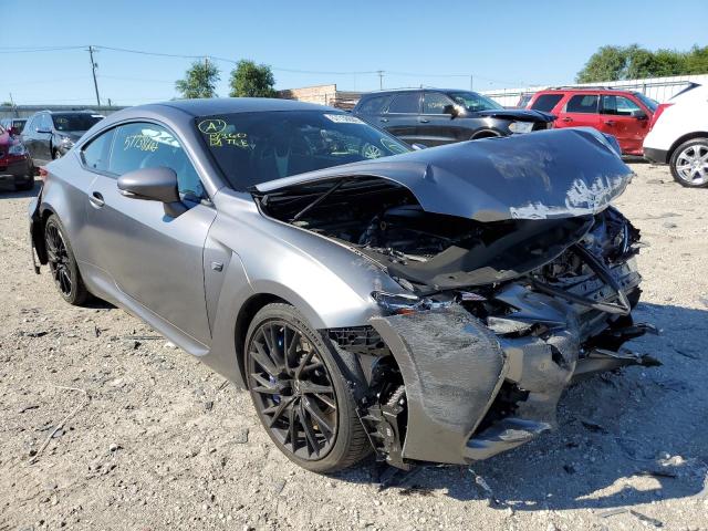 JTHHP5BC0K5006954 - 2019 LEXUS RC-F GRAY photo 1