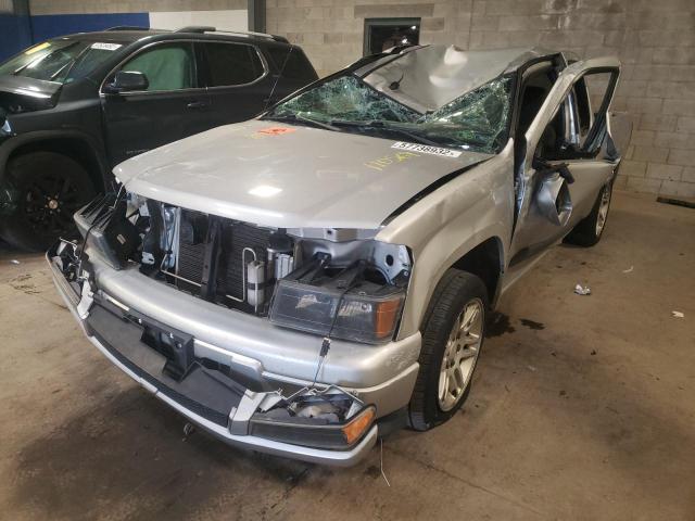 1GCESCFE5C8148428 - 2012 CHEVROLET COLORADO L SILVER photo 2