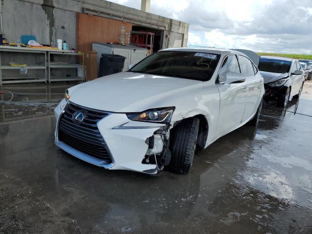 JTHBA1D24K5092659 - 2019 LEXUS IS 300 WHITE photo 2