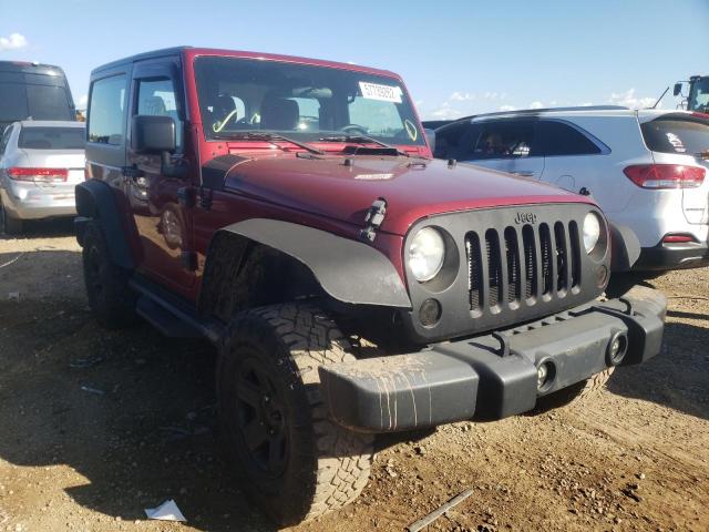 1C4AJWAG7CL134426 - 2012 JEEP WRANGLER S BURGUNDY photo 1