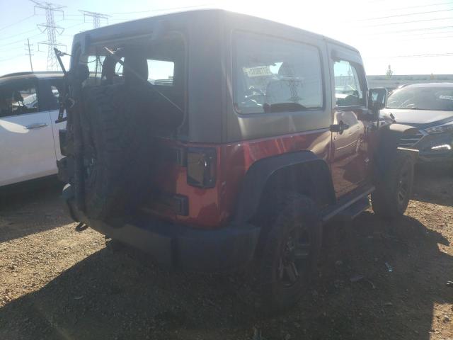 1C4AJWAG7CL134426 - 2012 JEEP WRANGLER S BURGUNDY photo 4