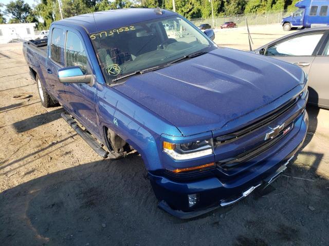 2GCVKREC0J1111760 - 2018 CHEVROLET SILVERADO BLUE photo 1