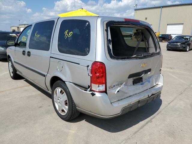 1GNDV231X7D147973 - 2007 CHEVROLET UPLANDER L SILVER photo 3