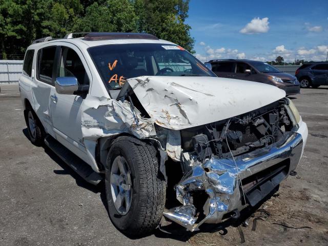 5N1AA08B96N742816 - 2006 NISSAN ARMADA SE WHITE photo 1