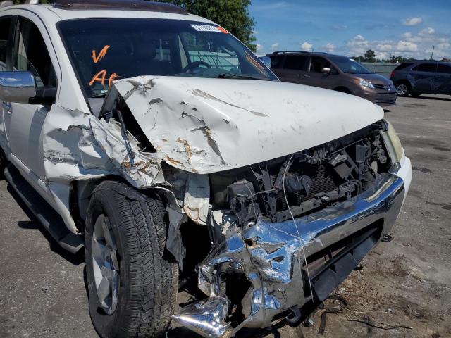 5N1AA08B96N742816 - 2006 NISSAN ARMADA SE WHITE photo 9