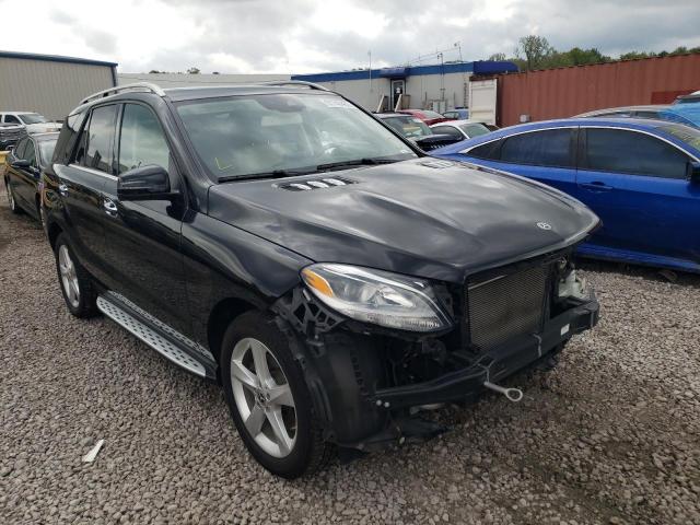 4JGDA5JB2HA957453 - 2017 MERCEDES-BENZ GLE 350 BLACK photo 1