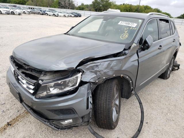 3VV3B7AX6LM149673 - 2020 VOLKSWAGEN TIGUAN SE GRAY photo 2