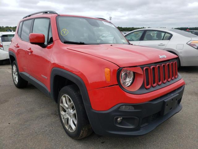 ZACCJBBB2JPH74315 - 2018 JEEP RENEGADE L RED photo 1