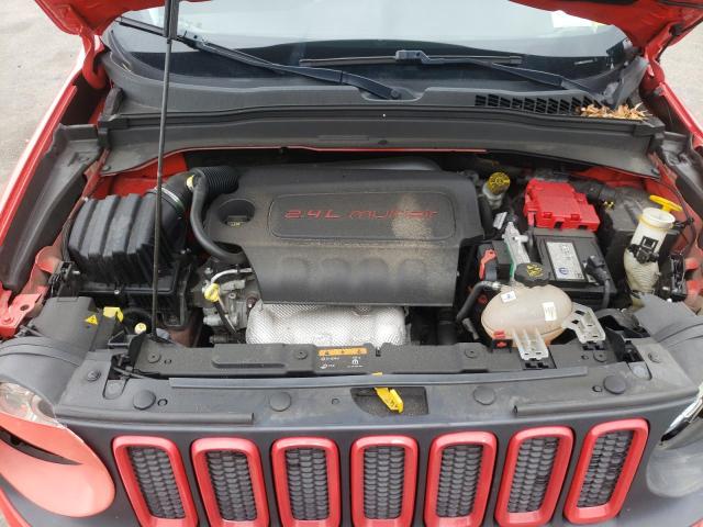 ZACCJBBB2JPH74315 - 2018 JEEP RENEGADE L RED photo 7