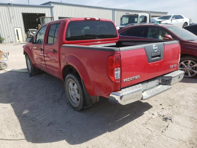 1N6AD07WX7C432264 - 2007 NISSAN FRONTIER C RED photo 3