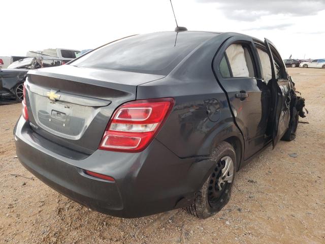 1G1JB5SH9J4123667 - 2018 CHEVROLET SONIC LS CHARCOAL photo 4