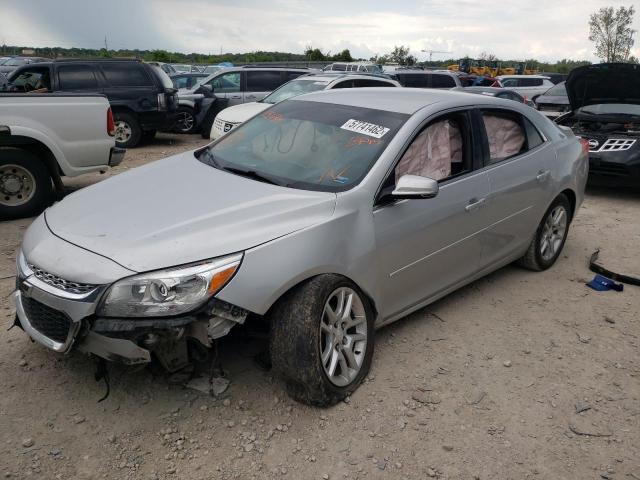 1G11C5SL9FU135634 - 2015 CHEVROLET MALIBU 1LT ვერცხლისფერი ფოტო 2