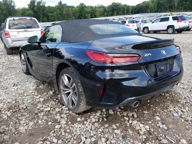 WBAHF3C53KWW33647 - 2019 BMW Z4 SDRIVE3 BLACK photo 3