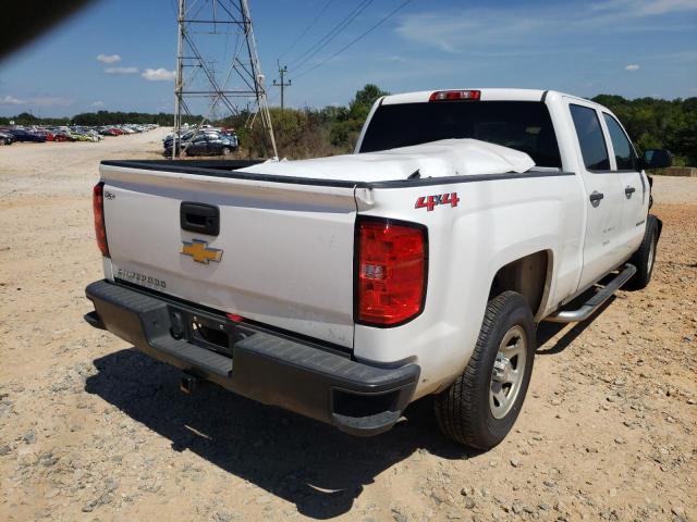 1GCUKNEC6JF132173 - 2018 CHEVROLET silverado WHITE photo 4