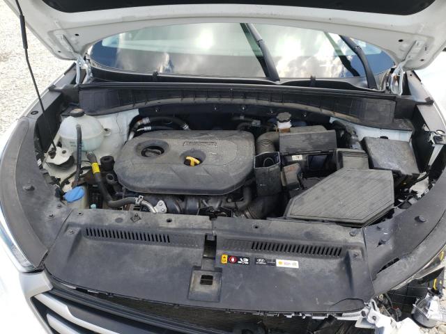 KM8J3CA40JU695505 - 2018 HYUNDAI TUCSON SEL WHITE photo 7