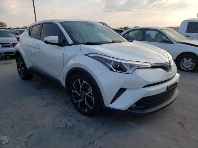 JTNKHMBXXK1035026 - 2019 TOYOTA C-HR XLE WHITE photo 1