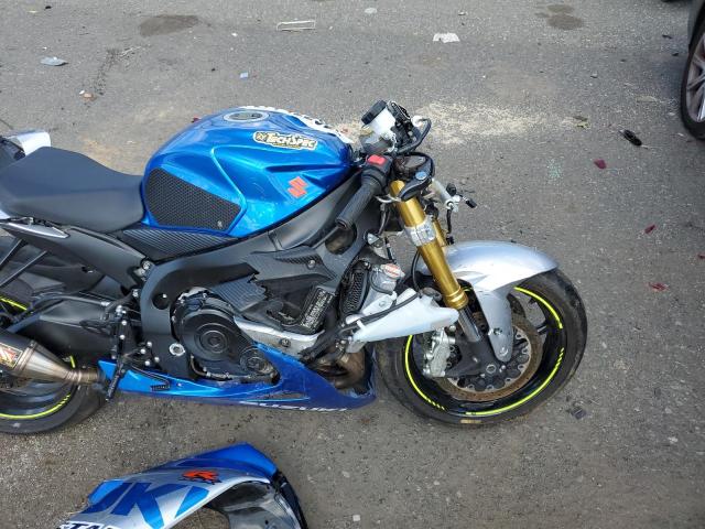 JS1GR7MA5M7100215 - 2021 SUZUKI GSX-R750 BLUE photo 5