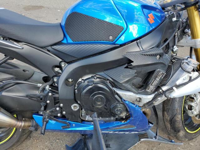 JS1GR7MA5M7100215 - 2021 SUZUKI GSX-R750 BLUE photo 7